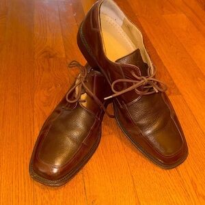 Steeple gate Shoes brown tie ups size 12